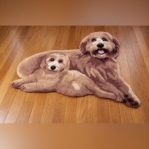 Ethan Allen Hand Hooked Rug.